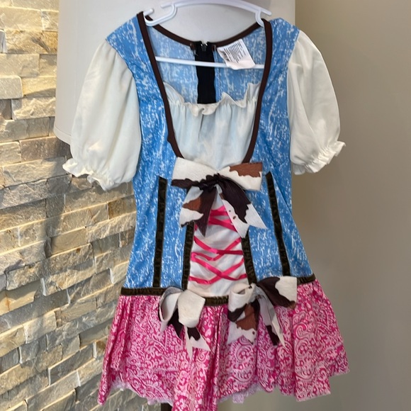 Fun World Girls' Rodeo Sweetie Costume Multicoloured - Picture 4 of 10